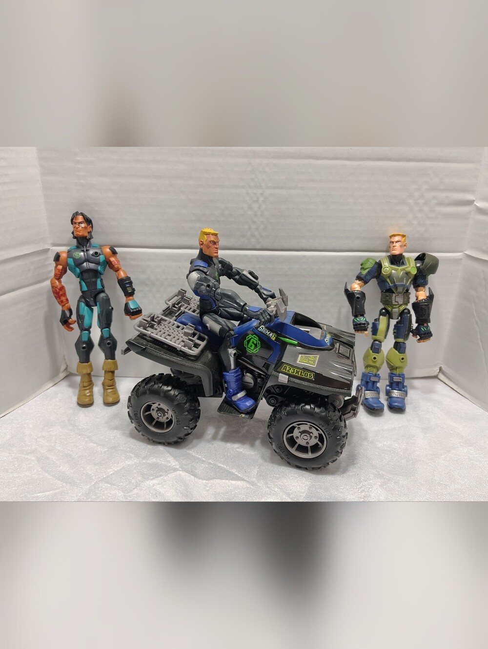 J.I.Joe Sigma 6 Night Ranger Quad, Spirit Iron-knift Duke Figure Duke 8"